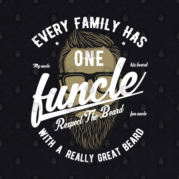 Funcle | Fun Uncle With A Great Beard by stockwell315designs